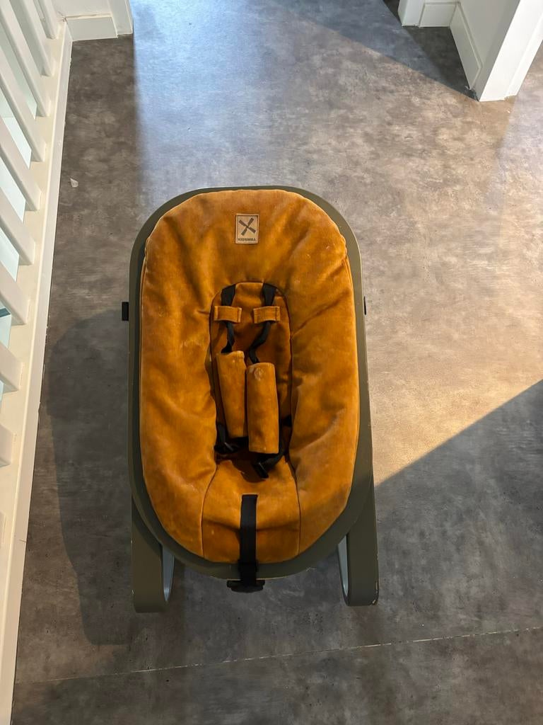 Kidsmill Newborn wipstoel en Frame Up!, Ophalen, Gebruikt, Overige typen, Gordel(s)