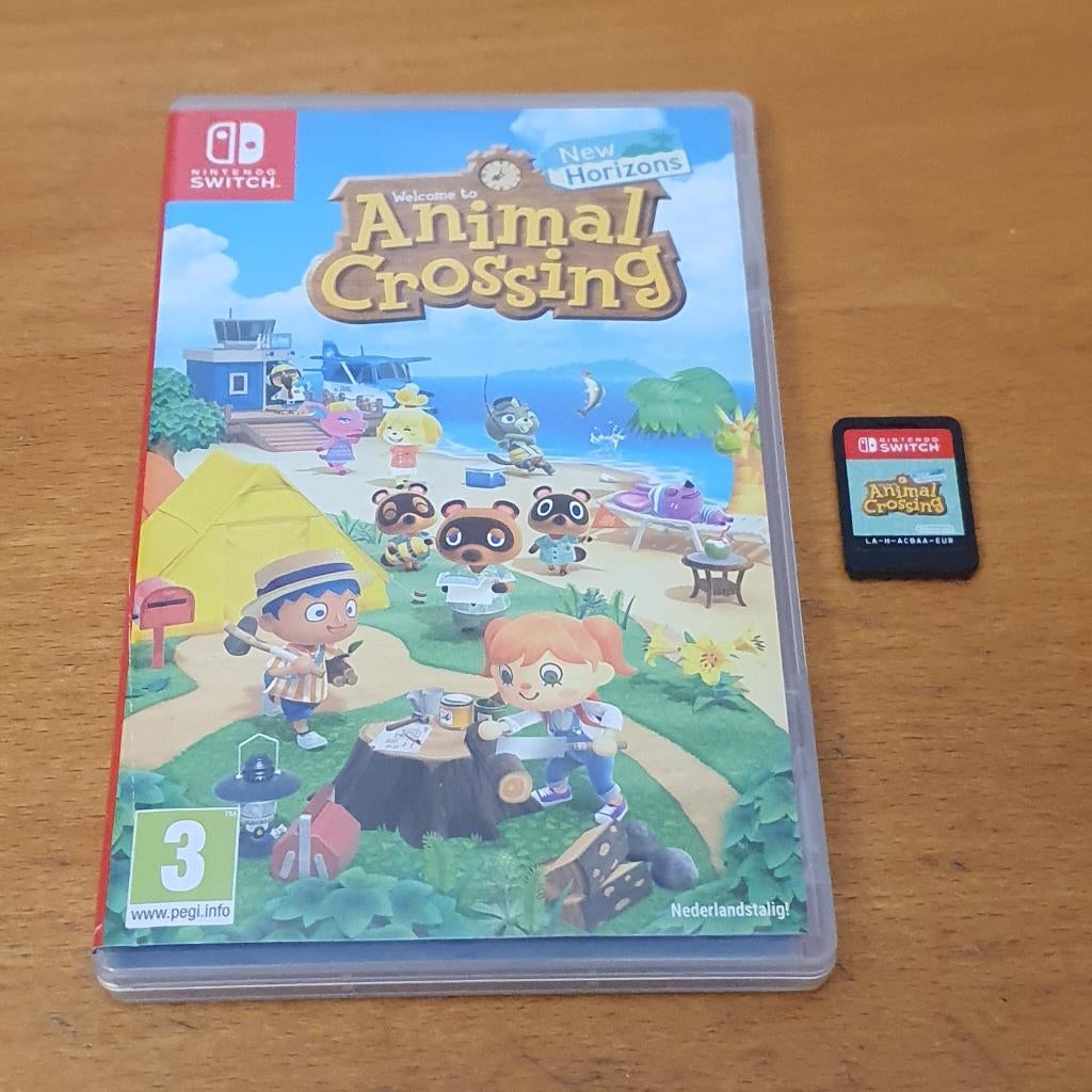 SWITCH | Animal Crossing New Horizons, Spelcomputers en Games, Gebruikt, 1 speler, Ophalen of Verzenden, Vanaf 3 jaar