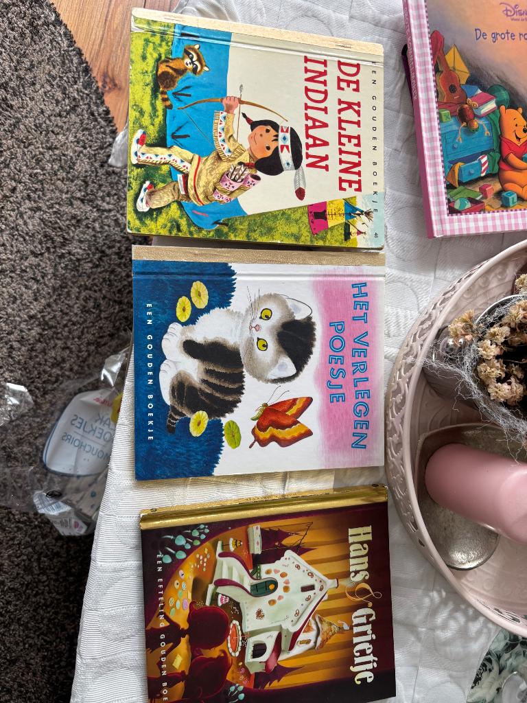 4 gouden reeks boekjes, Boeken, Kinderboeken | Kleuters, Ophalen, Zo goed als nieuw, Sprookjes, Voorleesboek