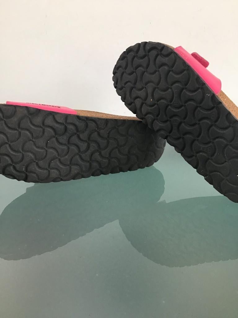 Birkenstock 37 Madrid roze slippers | Gratis verzenden, Slippers, Verzenden, Zo goed als nieuw, Roze