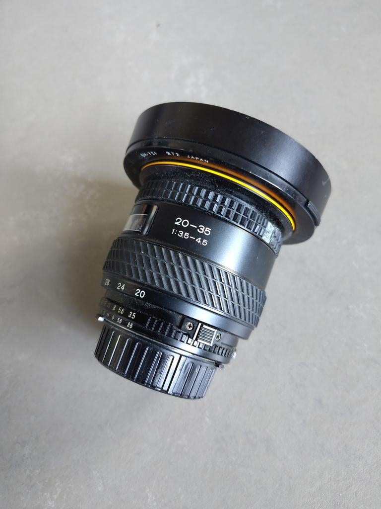 Tokina Nikon 20-35mm, Audio, Tv en Foto, Fotografie | Lenzen en Objectieven, Ophalen of Verzenden, Groothoeklens