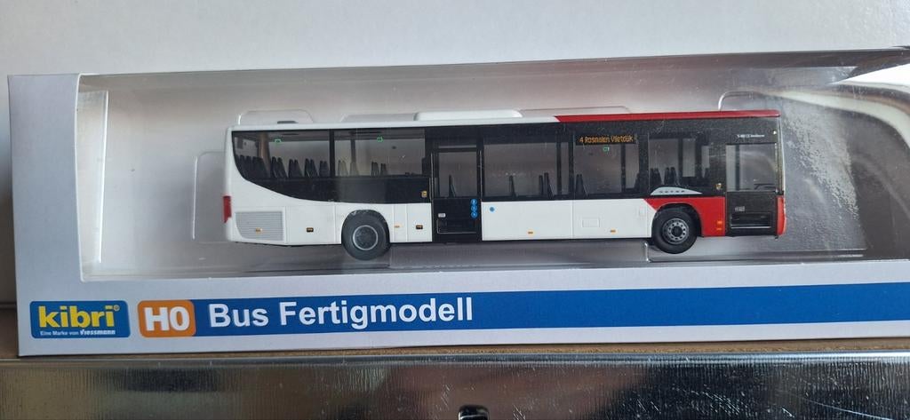 Te koop Kibri bus Setra S 416 Arriva Bravo lijn 4 Rosmalen, Hobby en Vrije tijd, Modelauto's | 1:87, Ophalen of Verzenden, Bus of Vrachtwagen