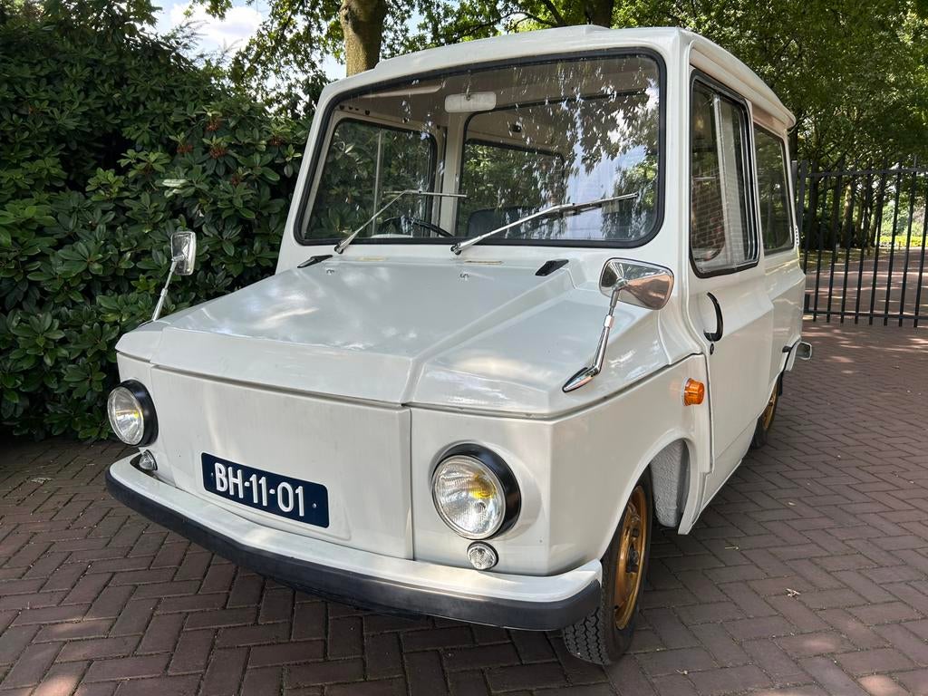 Kalmar 1971 Wit, Auto's, Automaat, Zwart, Wit, Leder