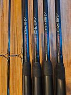 Zeldzame set 4x Shimano Aero Specimen karperhengels 12ft, Watersport en Boten, Hengelsport | Karpervissen, Ophalen, Gebruikt, Werphengel