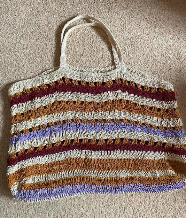 Zara tas gehaakt, Ophalen of Verzenden, Zo goed als nieuw, Shopper
