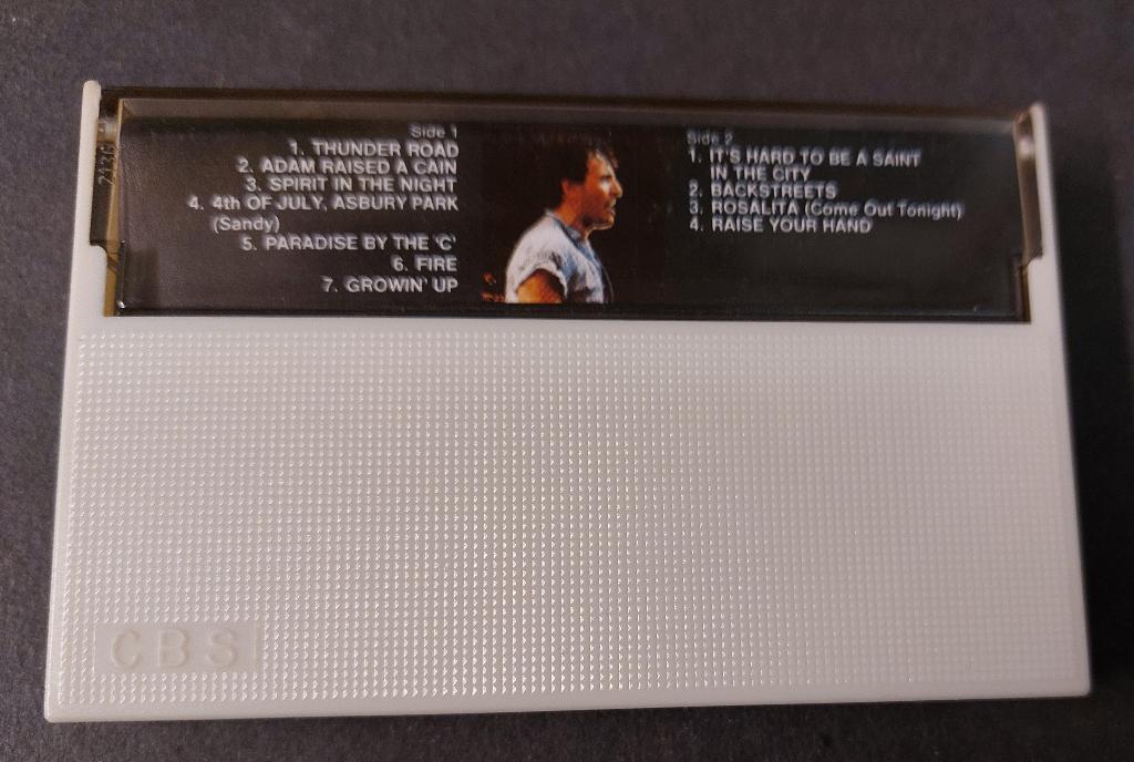 Bruce Springsteen CASSETTE Indonesie Live 1975-1985, Cd's en Dvd's, Cassettebandjes, Gebruikt, Verzenden, 1 bandje, Voorbespeeld
