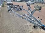 Kalf trailer met een 1800KG as  !!!, Minder dan 1500 kg, 6 tot 9 meter, Overige typen, Ophalen of Verzenden