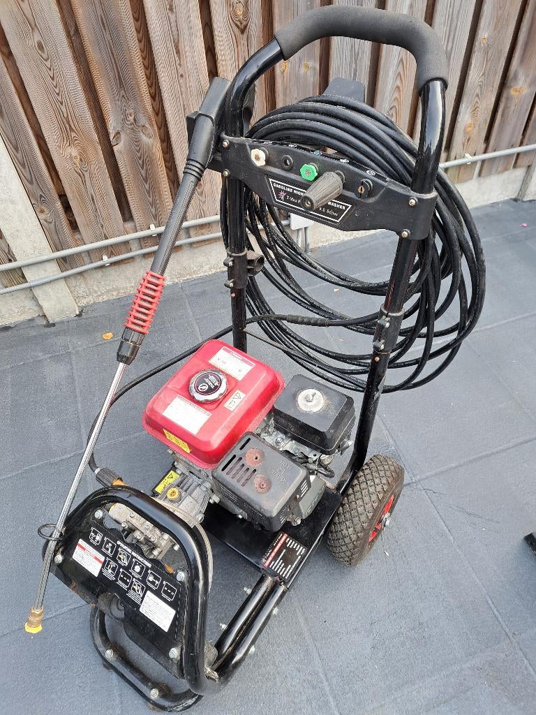 T-max Pro HP8 benzine hogedrukreiniger, Ophalen, Gebruikt, Benzine, Overige merken