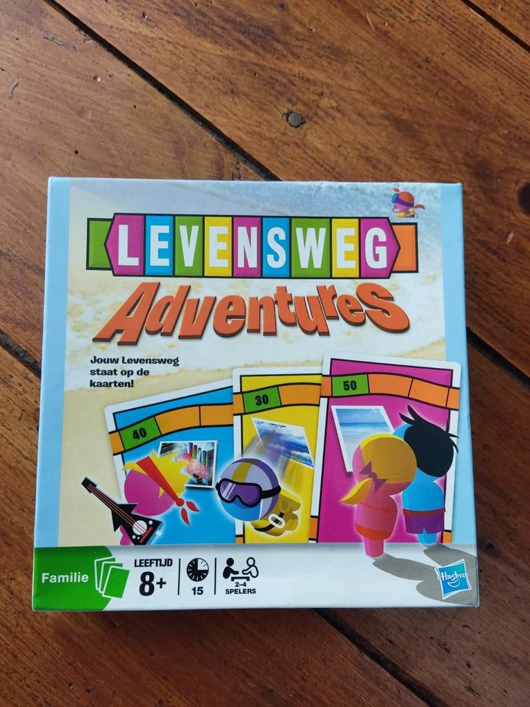 Levensweg Adventures Hasbro, Drie of vier spelers, Ophalen of Verzenden, Nieuw, Hasbro