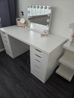 IKEA ALEX Bureau met ladeblokken, Ophalen