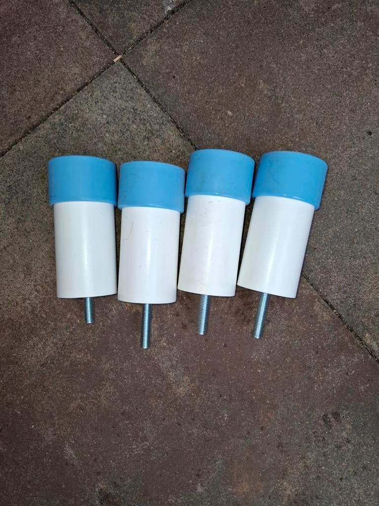 4 Ikea Stuva poten, Ophalen, Gebruikt, 50 tot 70 cm, Minder dan 90 cm