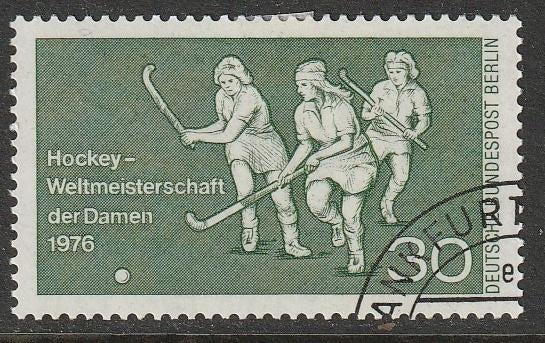 Berlijn 1976 521 WK Hockey, Gest, Ophalen of Verzenden, Overige periodes, Gestempeld