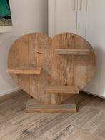 Groot decoratief hart van steigerhout met plankjes, Ophalen, Gebruikt