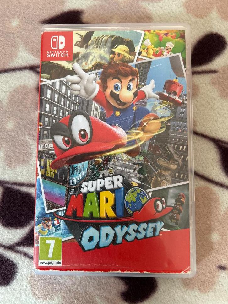 Super Mario Odyssey game spel Nintendo Switch, Spelcomputers en Games, Games | Sony PlayStation 1, Zo goed als nieuw, Avontuur en Actie