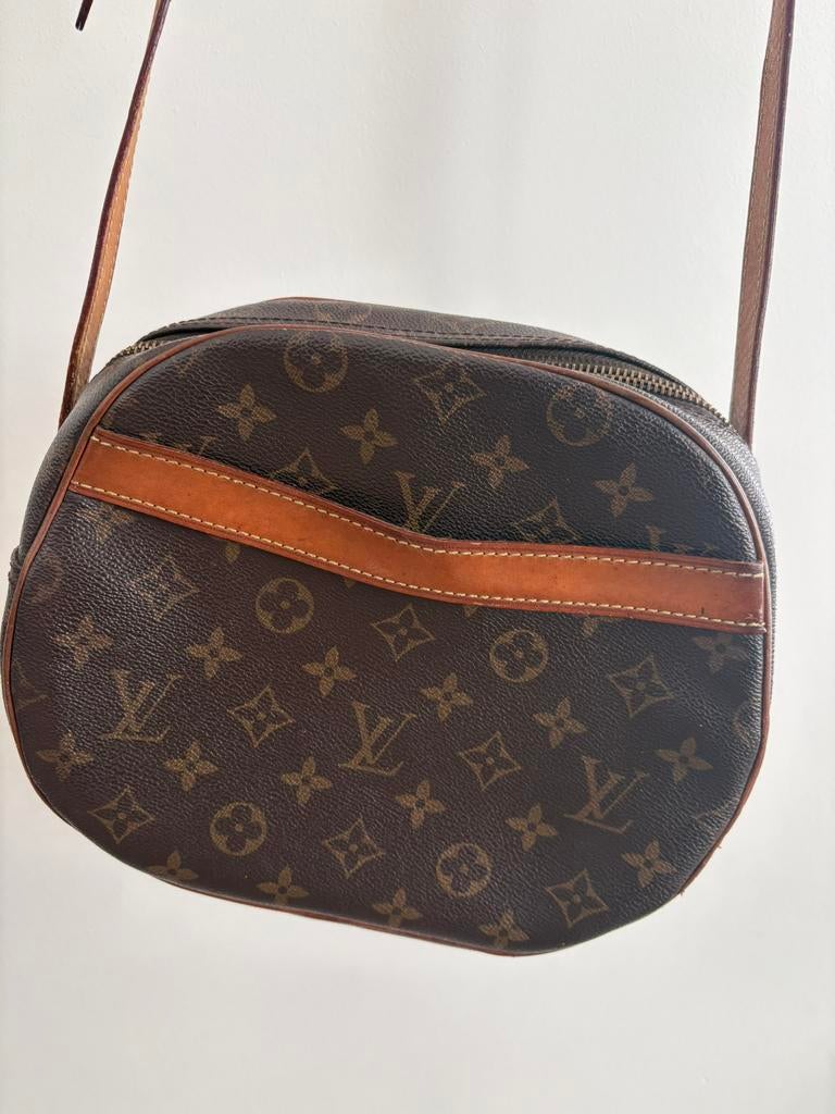 Vintage Louis Vuitton Blois tas crossbody, Ophalen of Verzenden, Zo goed als nieuw, Bruin, Leer