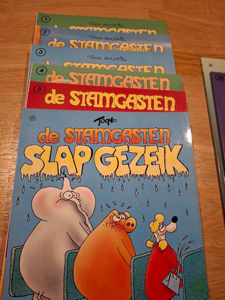 De Stamgasten stripboeken, Boeken, Stripboeken, Meerdere stripboeken, Ophalen of Verzenden, Gelezen
