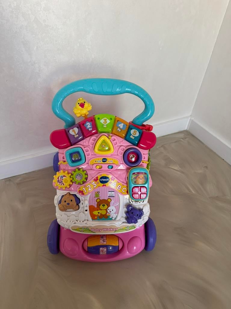 VTech 2 in 1 Baby Walker - Loopwagen Baby - Educatief, Kinderen en Baby's, Speelgoed | Vtech, Ophalen of Verzenden, Zo goed als nieuw