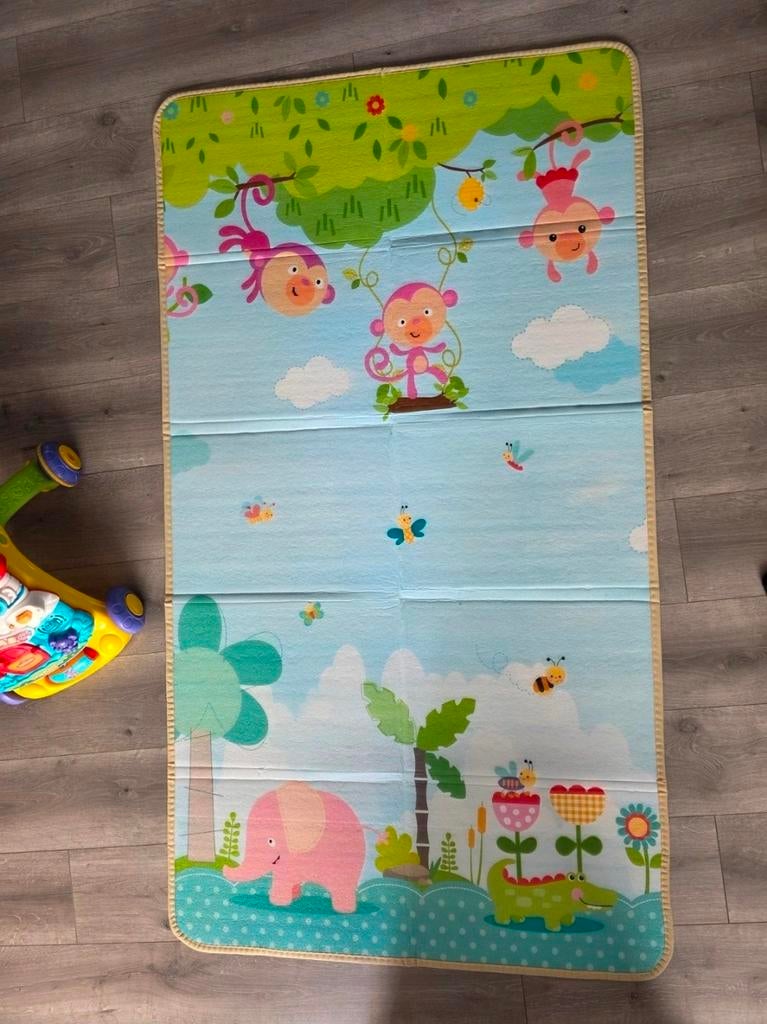 Dubbelzijdig Speelkleed Foam - Dieren & Cijfers, Ophalen of Verzenden