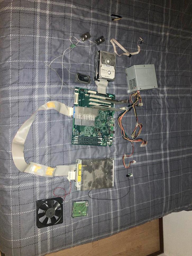 Onderdelen Apple PowerMac G4 - Moederbord, Voeding, Drives, Computers en Software, Overige Computers en Software, Gebruikt, Ophalen of Verzenden