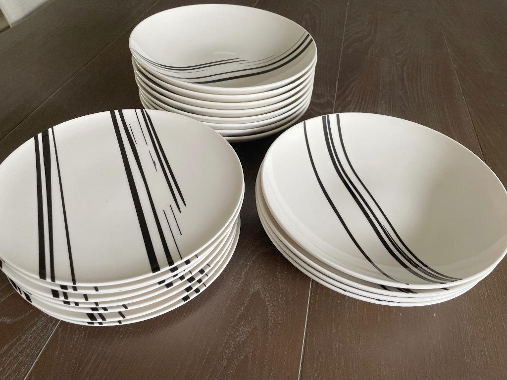 Borden Villeroy & Boch Vivo, Ophalen, Zo goed als nieuw, Bord(en), Overige stijlen