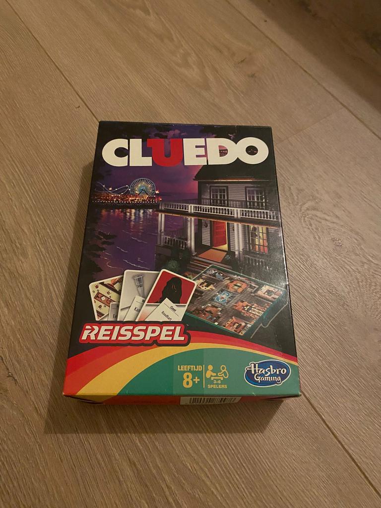 Cluedo Reisspel, Hobby en Vrije tijd, Gezelschapsspellen | Bordspellen, Drie of vier spelers, Ophalen of Verzenden, Zo goed als nieuw