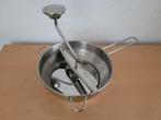 Roestvrijstalen Passe-vite / Groentenzeef, Onbekend, Ophalen of Verzenden, Zo goed als nieuw, Onbekend