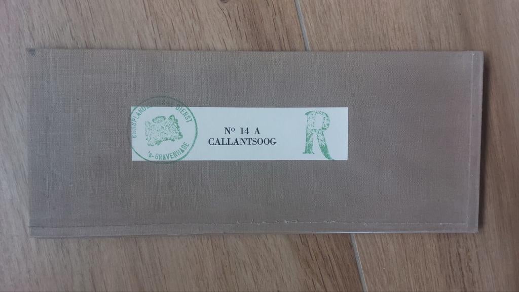 14A Callantsoog Stafkaart uit 1971, Boeken, Topografische Dienst Nederland, Ophalen of Verzenden, 1800 tot 2000, Nederland