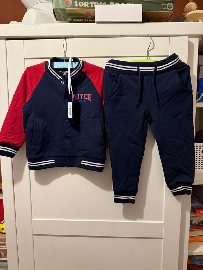 Mitch&son setje nieuw 86, Kinderen en Baby's, Babykleding | Maat 86, Ophalen, Nieuw, Jongetje, Setje