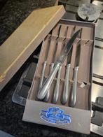 Vintage Amefa Roestvrijstalen Messen Set, Antiek en Kunst, Ophalen of Verzenden