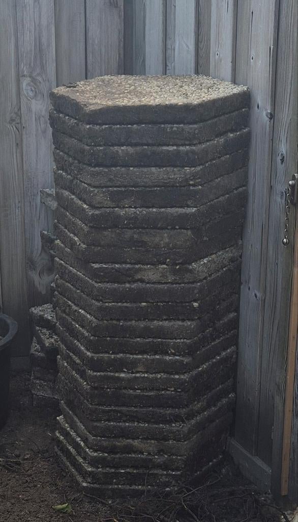 Mooie terrastegels, Ophalen of Verzenden, Grind, Terrastegels