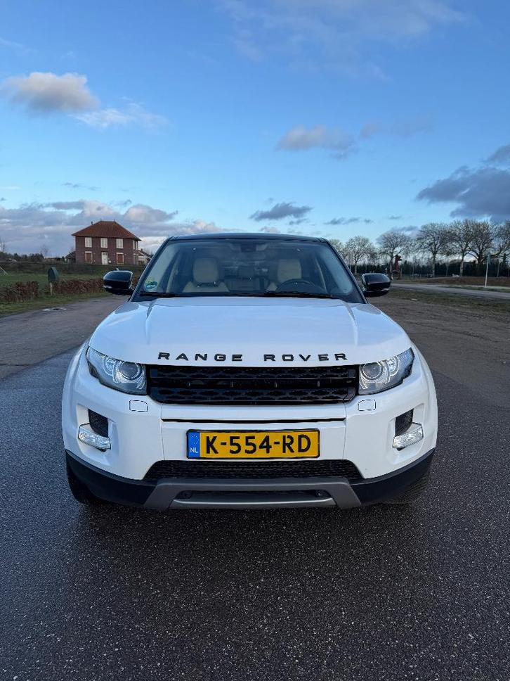 Land Rover Range Rover Evoque SD4 4WD AUT 2011 Wit, Auto's, Land Rover, Particulier, 4x4, Achteruitrijcamera, Airbags, Airconditioning