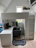 Complete Ikea hoogslaper met kledingkast, bureau en meer!, Ophalen, Zo goed als nieuw, Hoogslaper