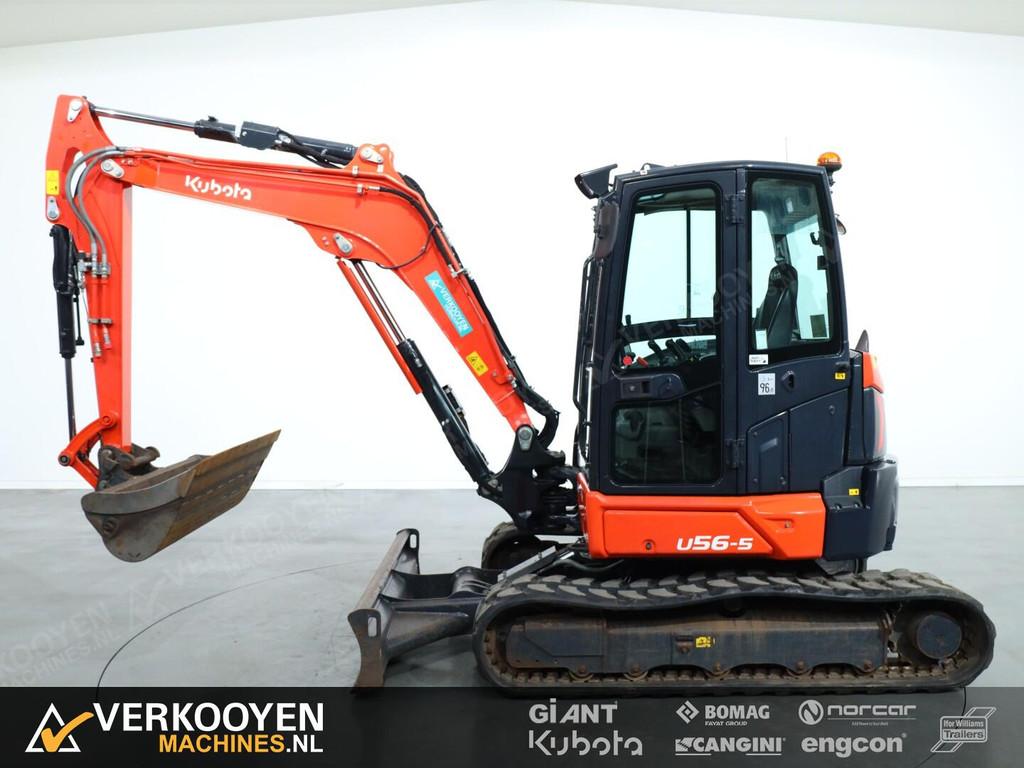 2021 Kubota U56-5 VV1309 Minigraver, Zakelijke goederen, Graafmachine
