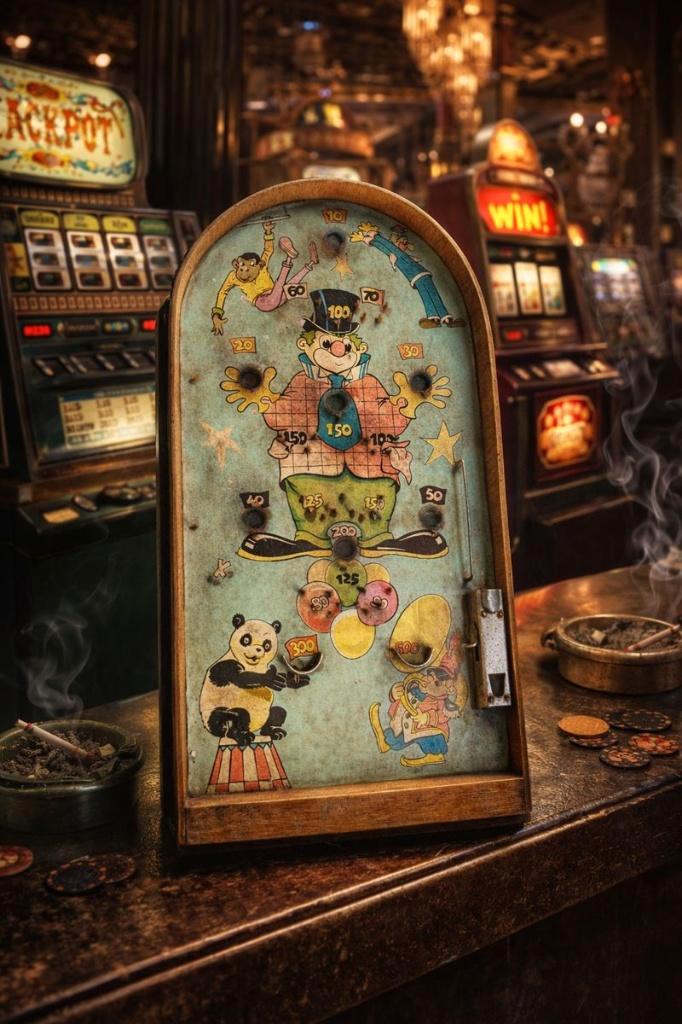 Oud Knikker spel, Verzamelen, Automaten | Overige, Gebruikt, Ophalen of Verzenden