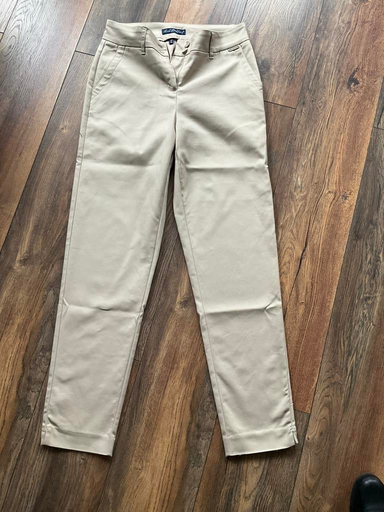 Nieuw! Beige ecru pantalon, Red Button, Diana, maat 36, Kleding | Dames, Ophalen, Beige, Zo goed als nieuw, Maat 36 (S)
