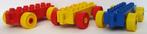 Lego Duplo Trein /Wagon/Kar Meerdere Kleuren Aanwezig, Ophalen of Verzenden, Zo goed als nieuw, Complete set, Duplo