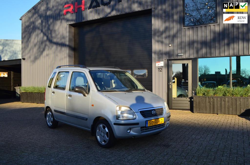 Suzuki Wagon R+ 1.3 First Edition | Airco | Nieuwe APK, Auto's, Voorwielaandrijving, Stof, Gebruikt, 4 cilinders