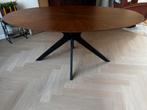 Goossens ovale tafel 180x110x74cm, Ophalen, 100 tot 150 cm, Scandinavisch/Japandi, Zo goed als nieuw