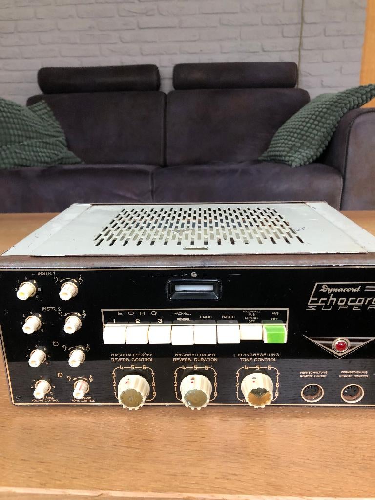 Dynacord tape echo, Ophalen, Gebruikt, Delay of Echo