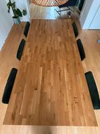 Eettafel + 6 stoelen set, Ophalen, Zo goed als nieuw, 4 tot 6 stoelen
