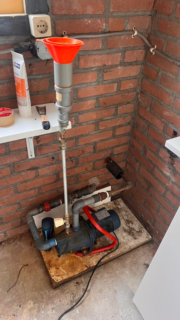 GRATIS Grondwaterpomp, Tuin en Terras, Waterpompen, Ophalen, Gebruikt