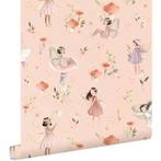 Esta behang Prinses/zeemeermin/strikjes/hartjes, Verzenden, Nieuw