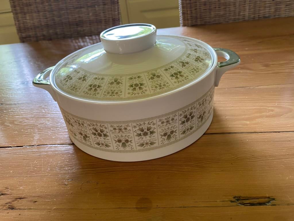 Royal Doulton England Samarra dekschaal, Ophalen of Verzenden, Overige stijlen, Porselein, Schaal of Schalen