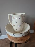 Antiek Lampetstel Boch La Louviere, Belgie, Antiek en Kunst, Antiek | Keramiek en Aardewerk, Ophalen of Verzenden