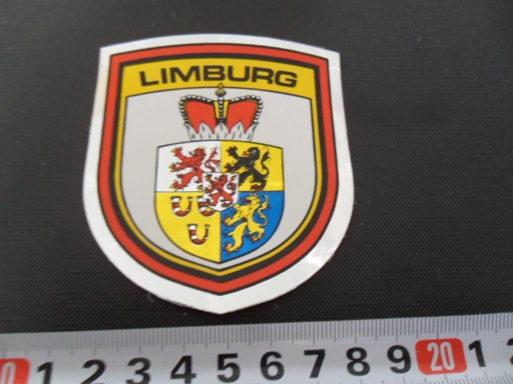 sticker folie provincie wapen LIMBURG *, Ophalen, Zo goed als nieuw