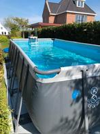 Intex Ultra XTR Frame zwembad - 549 x 274 x 132 cm, Tuin en Terras, Zwembaden, Gebruikt, 300 cm of meer, Rechthoekig, Ophalen