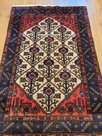 Vintage handgeknoopt perzisch tapijt 160x102, Info@SlatsAntiek.nl, 100 tot 150 cm, Perzisch, Ophalen of Verzenden