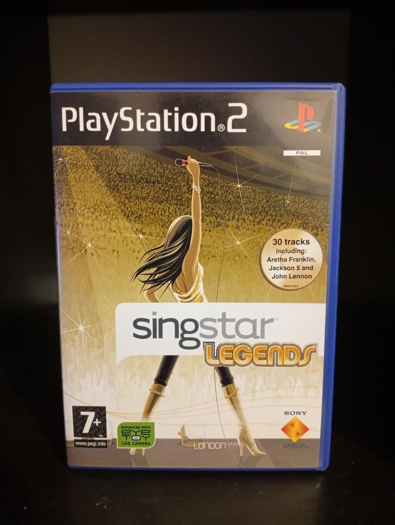 SingStar Legends PlayStation 2, Spelcomputers en Games, Games | Sony PlayStation 2, Muziek, Gebruikt, Ophalen of Verzenden, 3 spelers of meer
