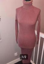 Prachtige oudroze jurk met koll in april 1986 l atelier, Kleding | Dames, In april L atelier, Ophalen of Verzenden, Zo goed als nieuw