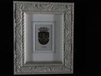 Stadswapen Tholen - Ingelijst, Minder dan 50 cm, Overige typen, Ophalen of Verzenden, Zo goed als nieuw
